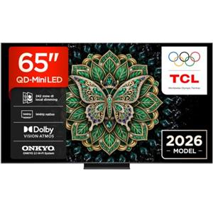 TCL 65C6K Pro - Smart TV QD‑Mini LED 4K HDR10+ da 65, 1.000nit