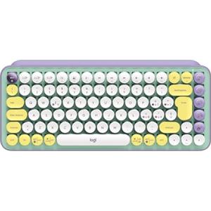 Logitech POP Keys Tastiera Meccanica Wireless - ITA QWERTY | Tasti Emoji, design Compatto, Bluetooth/USB, Compatibilità Multi-OS - Daydream