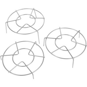 ULTECHNOVO Supporto per Vapore in Acciaio Inossidabile a 3 Piedi per Pentola e Pentola a Pressione Elettrica 3 Pezzi Diametro 16cm Facile da Pulire e Salvaspazio per Cottura a Vapore