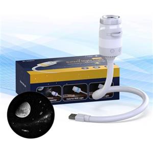 Generic Proiettore Galaxy 2 in 1, luce notturna USB, proiettore stellato (1