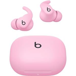 Beats Powerbeats Fit - Auricolari wireless per l'allenamento con cancellazione del rumore, IPX4, fino a 30 ore di autonomia con la custodia di ricarica, compatibili con Apple e Android - Rosa energico