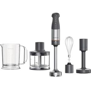 Kenwood Triblade XL+ - Minipimer 1000W Tritatutto 0,5L Grigio