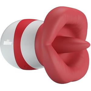 CUPIDO TOYS Vibratore Clitorideo per Donna a Forma di Bocca con Movimento della Lingua, Morbide Labbra con Lingua Lecca Vagina e Clitoride