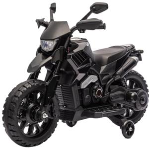 Garvee Moto Elettrica per Bambini 6V con Ruote Stabilizzatrici