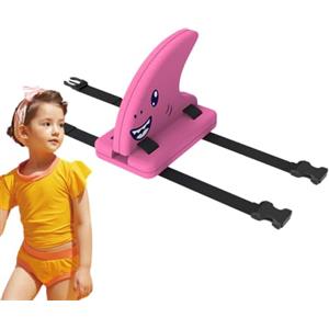 Generisch Shark - Allenatore di nuoto per bambini, in EVA, con cintura regolabile | Pinne da nuoto per bambini, per l'estate, il lago, il cortile, il movimento e le attività sportive