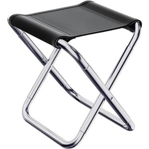 XIGACGEH Sgabello da campeggio, leggero, grande | Sgabello pieghevole portatile, pesca, sedia in lega di alluminio, dimensioni, viaggi, escursionismo, sedia