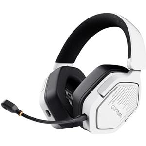 GXTrust Ravox Cuffie Gaming Wireless Bluetooth + 2.4 GHz Over Ear, Bianco