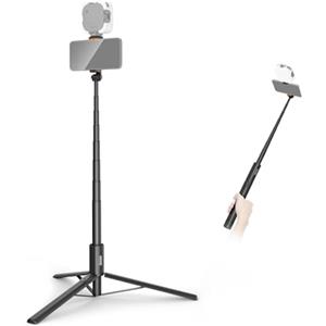 NEEWER ENTRY LEVEL VERSION Treppiede Selfie Stick da 30-180cm Compatibile con iPhone Android, Tripode Cellulare da Viaggio Portatile con Telecomando per Foto Riprese Video TikTok Streaming Film, PA988