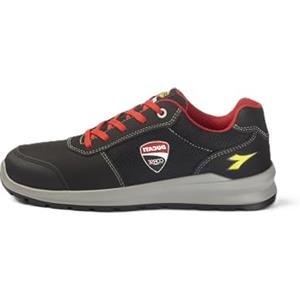 Utility Diadora, Scarpe Antinfortunistiche Unisex, Speedy Race Low S1PS FO SR SC Met Free, Colore Black/Gray (c2541), Taglia 45