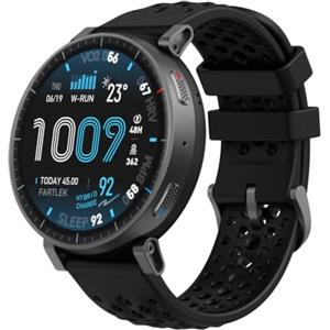 Amazfit Active Max 48mm Smartwatch 1,5'' AMOLED, 25 Giorni Autonomia, Mappe Offline, NFC, GPS, 4GB di Memoria, 170+ Sportive, 5 ATM, Monitoraggio Fitness, Sonno & Battito per Android/iPhone