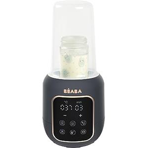 BÉABA, Scaldabiberon/Sterilizzatore, Scaldabiberon, Multifunzione, 5 Modalità, Bagnomaria, Scaldatazze, Scongelamento, Modalità rapida, Modalità sterilizzazione, Multi Latte, Blu notte