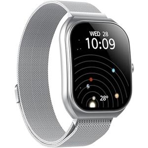 Celly - Smartwatch con Display Curvo 2.01", Chiamate, 100+ Sport e Monitoraggio Benessere