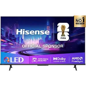 Hisense Smart TV QLED 50" 4K 50E7Q PRO, Smart TV VIDAA U8, Dolby Vision IQ, HDR 10+ Adaptive, 144hz Game Mode PRO, Dolby Atmos, Alexa Built-in, VIDAA Voice, Tuner DVB-T2/S2 HEVC 10, lativù 4K