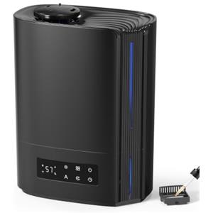 AROEVE 6L Ultrasuoni Umidificatore Ambiente 60h Autonomia Silenzioso 25dB