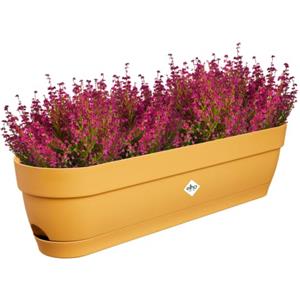 Elho vibia campana trough 70cm fioriera - Honey Yellow