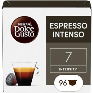 NESCAFÉ DOLCE GUSTO Espresso Intenso Caffè, 6 Confezioni da 16 Capsule (96 Capsule Compatibili Nescafé Dolce Gusto)