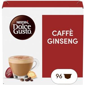 NESCAFÉ DOLCE GUSTO Caffè Ginseng, 6 Confezioni da 16 Capsule (96 Capsule Compatibili Nescafé Dolce Gusto)