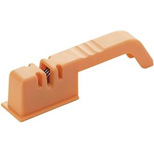Excelsa Abili Affilacoltelli, Plastica, Arancione, 13 x 2 x 3.5 cm
