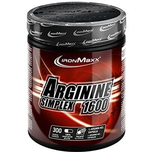 IronMaxx Arginine Simplex 1600 Tricaps 300 Capsule - 600 g