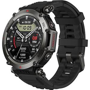 Amazfit T-Rex Ultra, 47 mm, Smartwatch Intelligente, 6 Sistemi di Posizionamento Satellitare GPS, Importazione e Navigazione Percorso, 160 Modalità Sportive, Mappa Offline, Impermeabile fino a 10 ATM