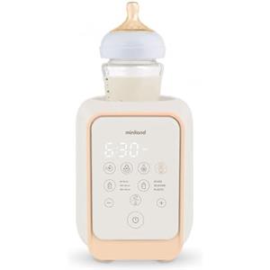 Miniland Warmy Twist Scaldabiberon e Sterilizzatore 5 in 1 con Agitatore | Riscalda, Mescola, Scongela e Mantiene la Temperatura | Sistema a Rotazione, Modalità Nutri Care e Instant Care
