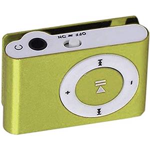 Ogquaton Candy Colors Lettore MP3 Mini Portatile in Metallo con Clip Sportiva, Lettore Musicale Senza Scheda di Memoria con Slot TF, Portatile e Utilissimo