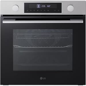 LG WS5D7210S Forno da Incasso Classe A, 72L, 11 Programmi di Cottura, Modalità Friggitrice ad Aria, Grill, Lievitazione, Pizza, Temperatura Massima 250°C, Potenza 3200 W, Wi-Fi