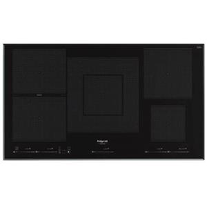 HOTPOINT - Piano Cottura HT 1090 BA a induzione Da incasso 90 cm 5 Fornello (i) Colore Nero - SPEDIZIONE GRATUITA