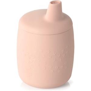 Jane Jané Bicchiere Apprendimento in Silicone Antigoccia, Convertibile, BPA Free, Antibatterico, Rosa