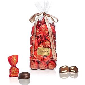 Fagiolo Piero - Buschesi Cuneesi al Rhum - Originali Cioccolatini Artigianali al liquore con Cioccolato Fondente e Rhum - 400gr