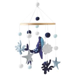 Tanxier Carillon per Culla, Mobili Unisex a Tema Sottomarino, Giochi Educativi per Dondolo Passeggino Neonato Casa Asilo Bambino Stanza Giochi Box