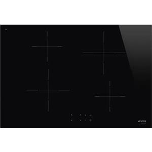 Smeg SI2741D piano cottura Nero Da incasso 75 cm Piano cottura a induzione 4 Fornello(i)