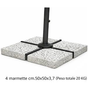 Bizzotto Marmette in Cemento Base Ombrellone