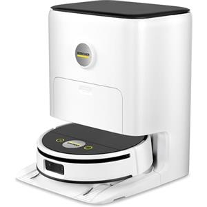 KÄRCHER robot aspirapolvere e lavapavimenti RVF 7 Comfort Extra con stazione multifunzione, controllo tramite app, navigazione LiDAR, telecamera, IA, per pavimenti duri e tappeti