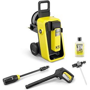 Kärcher idropulitrice K 5 Comfort Premium, pressione: 145 bar, portata: 500 l/h, superficie: 40 m²/h, peso: 18 kg, tubo ad alta pressione extra flessibile, avvolgitubo, Multi Jet 4-in-1
