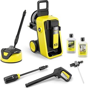 Kärcher idropulitrice K 6 Comfort Premium Home, pressione: 160 bar, portata: 510 l/h, superficie: 50 m²/h, peso: 18,2 kg, tubo ad alta pressione, avvolgitubo, ugello 4 in 1 Multi Jet, Home Kit