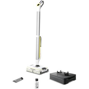 KÄRCHER Lavapavimenti FC 8 Smart Signature Line, Cordless, Lavapavimenti a batteria con 4 rulli rotanti in microfibra montati, App, 60 min autonomia, Pet friendly, Aspira e Lava in una sola passata.
