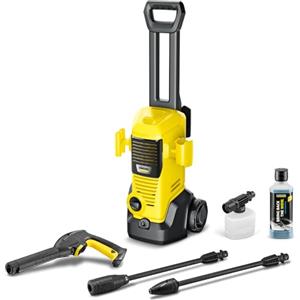 Kärcher idropulitrice K 3 FJ, max. 120 bar, 380 l/h, superficie: 25 m²/h, filtro acqua, 4,3 kg, pistola ad alta pressione, ugello rotante e per schiuma, lancia Vario Power