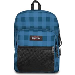 Eastpak Pinnacle Zaino 38L (42 x 32 x 25,5 cm), zaino grande scuola e viaggio, zaino multi-scomparto resistente con organizer e spallacci imbottiti - CHECKER BLUE