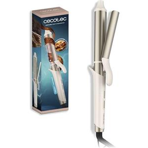 Cecotec Arricciacapelli Plasma 32 mm SurfCare 3200 PlasmaWaves. Anti Crespo, Ceramica, Pinza Integrata, 100-200°C, Punta Fredda, Auto Spegnimento, Ricci Definiti
