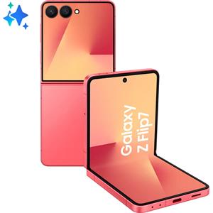Samsung SMARTPHONE SAMSUNG GALAXY Z FLIP7 5G SMF766B 256GB DUAL SIM 50MP ROSSO CORALLO