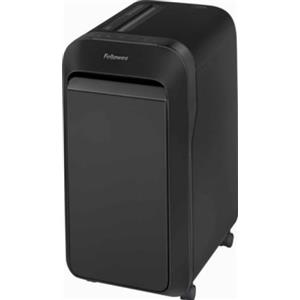 Fellowes distruggi documenti a microframmento LX221, 20 fogli, per piccolo ufficio, da 3 a 5 utenti, distruggidocumenti con tecnologia Intellibar, 100% anti inceppamento e Safesense, nero