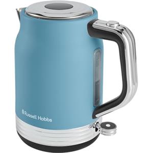Russell Hobbs Bollitore Elettrico Hanley Retro, 1,7 L, 2400 W, Blu