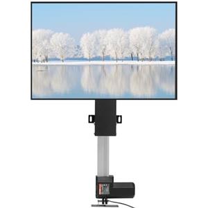 VEVOR Supporto TV Motorizzato 26-32pollici, 75kg, Telecomando, Nero, Alluminio, A Parete, 200x200mm e 400x400mm, Montaggio TV, Plasma LCD