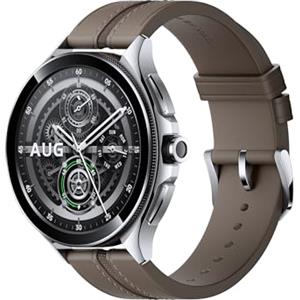 Xiaomi Watch 2 Pro, Smartwatch Bluetooth, Google WearOS, Schermo AMOLED 1.43, Acciaio inossidabile, Processore Snapdragon W5+Gen1, Monitoraggio SpO2, Frequenza Cardiaca, Sonno, GPS integrato
