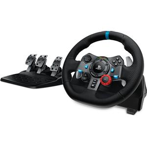 Logitech G G29 Steering wheel + Pedals Playstation 3,PlayStation 4 Analogue USB 2.0 Black