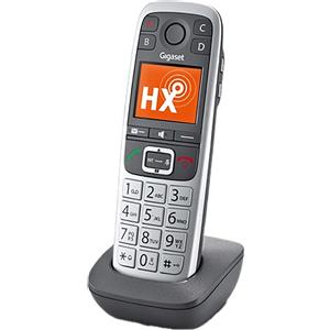 Gigaset Telefono cordless dect argento Gigaset E560HX