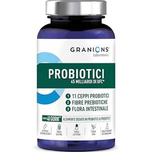Granions Fermenti Lattici Adulti Probiotici 45 Miliardi UFC 40 Capsule - Granions
