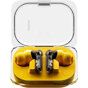 Nothing Ear (a) Cuffie bluetooth con Cancellazione Attiva del Rumore fino a 45 dB, Audio Hi-Res con LDAC e fino a 42.5 ore di ascolto - Giallo