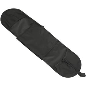 DEARMAMY Borsa per Skateboard e Longboard a Spalla Singola, Compatta | Poliestere Nero, Tracolla Inclusa, Design Monospalla, per Uso Outdoor e Protezione della Tavola